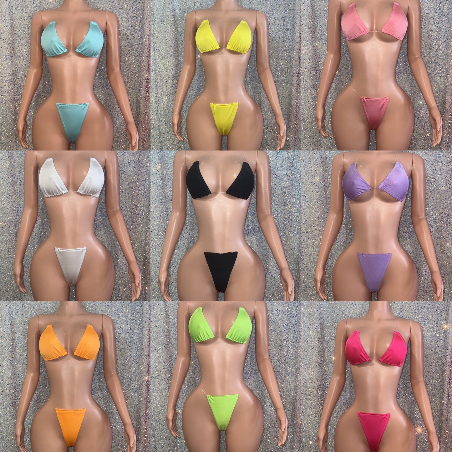 10 Invisible string, bikini wholesale package